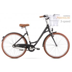 Dviratis Romet Pop Art Eco 28″ Alu 2022 black-20″ / L