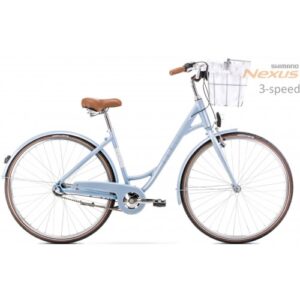 Dviratis Romet Pop Art Eco 28″ Alu 2022 violet-20″ / L